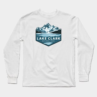 Frozen Lake Clark National Park Alaska Long Sleeve T-Shirt